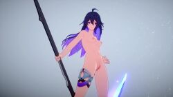 (honkai: (series) 1girls 3d animated breasts female honkai honkai: long_hair medium_breasts nipples no_sound nude nude_female rail rail) seele_(honkai:_star_rail) star tagme uncensored video