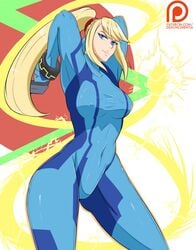 samus aran from metroid by zeromomentai