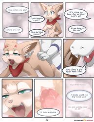 colored comic darkmirage dialogue english_text fan_character female page_6 redoxx tagme text