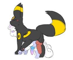 2boys all_fours alolan_vulpix alternate_color animal_genitalia animal_penis anus ass bargglesnatch-x1 big_penis big_tail black_fur blue_penis blush canine_penis doggy_style duo eeveelution embarrassed erection feet feral feral_on_feral from_behind_position fur furry gay girly imminent_sex interspecies knot leg_up long_ears male male_only nintendo on_top original_character pawpads paws penis pink_penis pokemon pokemon_(species) pokemon_gsc pokemon_sm purple_eyes purple_fur purple_penis shiny_pokemon shiny_vulpix size_difference sketch skye_willow_(sweerpotato) smile tail testicles thick_penis umbreon video_games vulpix white_background yaoi yellow_fur