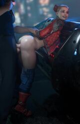 1boy 1girls 3d 3d_animation animated arms_behind_back ass athletic_female batesz batman_(series) big_ass boots bouncing_ass clothed clothed_female clothed_sex clown clown_girl clown_makeup cop cop_car dc dc_comics doggy_style forced from_behind harley_quinn harley_quinn_(arkham) harley_quinn_(suicide_squad_game) human jacket large_ass light-skinned_male male/female pants pants_down pants_pull pants_pulled_down police police_officer punk punk_girl sex shorter_than_10_seconds smile smiling sound standing_sex suicide_squad suicide_squad:_kill_the_justice_league supervillainess tagme taken_from_behind thick_thighs tippy_toes vagina vaginal_penetration vaginal_sex vertical_video video waist wide_hips