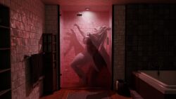 1girls aquaphilia bloodborne breasts bubbles drowned drowning female fromsoftware gulping hips mythology nude pussy shower solo sony_corporation sony_interactive_entertainment underwater vicar_amelia zantzusui