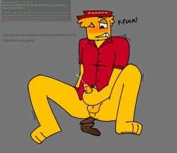 elliot (work at a pizza place) from roblox by artist request