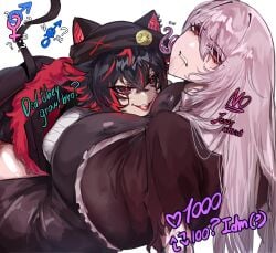 1boy1girl 2boys big_breasts breast_grab breasts_bigger_than_head bros_being_bros cat_ears dog_ears dog_tail doll doll_joints face_in_breasts gay gay_domination gay_male gothic gothic_lolita head_between_breasts huge_breasts imminent_penetration imminent_rape imminent_sex indie_virtual_youtuber jaz_wispsings kuro_kurenai living_doll looking_away looking_back male marionette monster_girl mtf_transformation nun nun's_habit nun_outfit pirate porcelainmaid puppet sadistic small_but_hung small_dom_big_sub smaller_male streamer tentacle twitch.tv virtual_youtuber vtuber white_hair
