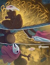 hornet (hollow knight) from hollow knight by peppen (artist)