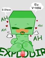 creeper from minecraft by greedmasterh