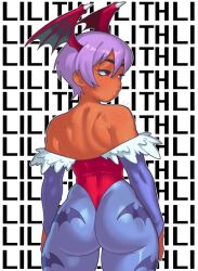 lilith aensland from darkstalkers by champchidi