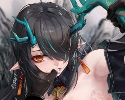 dusk (arknights) from arknights by mildt