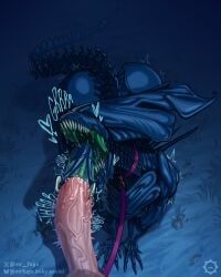 female xenomorph from alien (franchise) by mr fuga