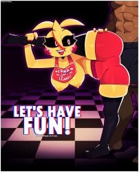 toy chica (fnaf) from five nights at freddy's by sheerly