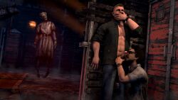 david king from dbd by kingfieldnsfw