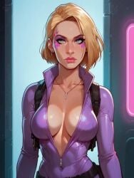1girls ai_generated alternate_version_available animated belt biohazard blonde blonde_female blonde_hair blonde_hair_female blue_eyes blue_eyes_female bouncing_ass bouncing_breasts cameltoe capcom cleavage collar curvy erect_nipples female gigantic_breasts grok huge_areolae huge_ass jill_valentine jill_valentine_(blonde) nai_diffusion no_sound puffy_nipples realistic resident_evil roque saucy_trove short_hair short_hair_female stable_diffusion thick_lips video voluptuous wide_hips yellow_hair