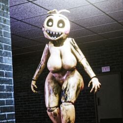 chica (fnaf) from five nights at freddy's by super elon