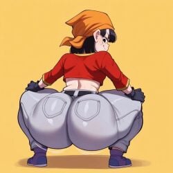 pan (dragon ball) from dragon ball by solxam123