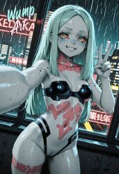 rebecca (edgerunners) from cyberpunk (series) by wumpart