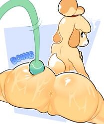 isabelle (animal crossing) from animal crossing by freshlysqueezed