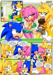 amy rose from releasing your inner wild side (comic) by bbmbbf