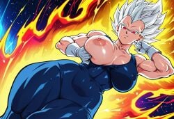 female vegeta from dragon ball
