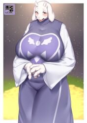 boss monster (undertale) from undertale by kikunoya