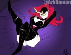 angel dust (cosplay) from hazbin hotel by arkdemon