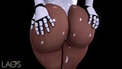 1girls 3d animated ass ass_shake bare_legs big_ass big_butt butt dark-skinned_female dark_skin dat_ass female female_only haydee haydee_(game) huge_ass huge_butt laosduude no_sound solo source_filmmaker standing thick thick_thighs video wide_hips