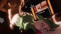 2boys 3d 3d_animation ambiguous_penetration animated animated_gif anonymous_male anthro big_ass clothed_sex deltarune dominant_male femboy froggit gameplay_screenshot gif human human_on_anthro kewdlewd kris_(deltarune) male male_only male_penetrating_male mishuyuu_(modeler) muscular_male naked nude_male ralsei ralsei_with_white_fur sex shorter_than_30_seconds submissive_male susie_(deltarune) thick_thighs