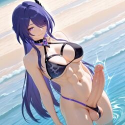 1futa acheron_(honkai:_star_rail) ai_generated balls beach big_penis bikini blush dickgirl futa_sans_pussy futanari girly honkai:_star_rail honkai_(series) hoyoverse ian8766_(artist) imminent_oral imminent_rape imminent_sex intersex mihoyo outdoors outside partially_clothed penis pov precum public rule_63 self_upload submissive_pov sweat taker_pov teasing testicles uncensored