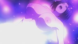 1girls areolae black_hair breasts ingoku_danchi_deviant_apartment_complex large_breasts nipples nude puffy_nipples screencap