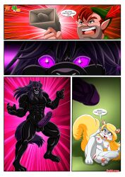 1girls 2boys animaniacs anthro anus ass balls bbmbbf blush breasts canine chip_'n_dale_rescue_rangers comic disney erection female fur34 furry male male/female minerva_mink nipples nude palcomix penis peter_pan_(disney) pussy sweet_pete warner_brothers wilford_wolf wolf