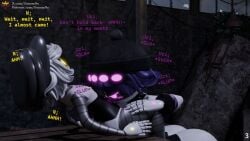 1boy 1boy1girl 1girls blowjob hat intercourse male/female murder_drones n_(murder_drones) penis purple_eyes purple_hair sex size_difference ssnomaly straight straight_sex sucking sucking_penis uzi_(murder_drones) uzi_disassembley_drone