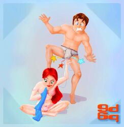 accident ballbust ballbusting balls ballsack bdsm bra female_dominating_male femdom grumpydude69 mary_jane_watson needle pain painful panties peter_parker punctured redhead redhead_female sewing sewing_needle spider-man spider-man_(series) underwear