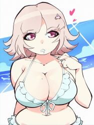 bikini chrono_08 danganronpa danganronpa_(series) danganronpa_2:_goodbye_despair large_breasts nanami_chiaki tagme