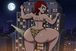 ai_generated big_ass big_butt cavewoman_(cosplay) climbing curvaceous curvaceous_body curvaceous_female curvaceous_figure curvaceous_hips curvy curvy_body curvy_female curvy_figure dat_ass dat_butt giantess gts hourglass_figure hourglass_figured_female large_ass large_butt macro pawg pawg_build red_hair short_hair thicc thicc_ass thicc_thighs thick_thighs total_drama_island voluptuous voluptuous_female wide_hips zoey_(tdi)