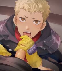 gay male male/male male_only persona persona_5 ryuji_sakamoto yaoi