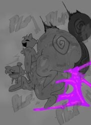1boy 1nonbinary 2024 2d 2d_(artwork) 2d_artwork ass_bigger_than_torso big_ass big_balls big_penis blush body_markings creeper creeper_(minecraft) cum digital_art digitigrade duo duo_focus feet_on_thighs gift_art grabbing_ass heavensthroat male_on_top maledom microsoft minecraft minecraft_mob mojang musk oc onomatopoeia original_character plushie purple_cum rape sex simple_background spiral steam sweat sweaty_body text thick_thighs tongue_out