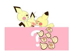 2021 anthro anthro_on_anthro bodily_fluids breast_play breasts censor_bar censored cum cum_on_face cum_on_own_face cum_on_self female generation_1_pokemon generation_2_pokemon genital_fluids heart_symbol hi_res k-10 larger_female male male/female nintendo pichu pikachu pokemon pokemon_(species) sex simple_background size_difference smaller_male titfuck white_background