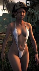 1girl 1girls ai_assisted bikini clementine_(the_walking_dead) dark-skinned_female female female_focus female_only girl_only mod screen_capture screencap screenshot screenshot_edit sling_bikini sling_swimsuit slingshot_bikini slingshot_swimsuit teen teenage_female teenage_girl teenager telltale telltale_games the_walking_dead the_walking_dead_(series) the_walking_dead_(telltale) the_walking_dead_game white_bikini