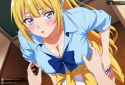 ai_generated audio big_breasts blonde_female blonde_hair bouncing_breasts classroom_of_the_elite cum cum_in_pussy cum_inside ejaculation female female_penetrated juanpiamvs karuizawa_kei large_breasts patreon patreon_username penetration pussy sex sfx shiny_skin sound sound_effects subscribestar subscribestar_username sweat tagme vagina vaginal_penetration video watermark