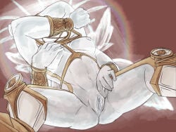 female providence_(ultrakill) shy spread_legs ultrakill whoishex