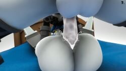 2boys 3d 3d_(artwork) alternate_version_available anal anal_penetration anal_sex ass ass_focus balls bed big_ass big_ass_(male) big_penis black_body black_hair blue_blanket blue_body blue_hair cum cum_in_ass cum_inside dell_spencer emo eyes_rolling_back femboy freckles freckles_on_face hi_res high_resolution highres looking_pleasured mating_press on_bed reaper21cry robot robot_boy robot_femboy robot_humanoid sfm sharp_teeth short_hair source_filmmaker source_filmmaker_(artwork) team_fortress_2 textless textless_version thick thick_hips thick_thighs white_background white_skin yellow_eye