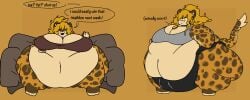 bbw big_breasts breasts cleavage female furry huge_breasts mexifurfoof overweight ssbbw thick_thighs wide_hips