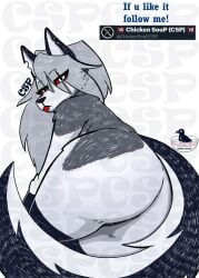 2024 absurd_res alternative_fashion anatomically_correct annoyed anthro anus armwear ass ass_up bicolored_fur big_butt bottomless bottomless_anthro bottomless_female butt_focus butt_tuft canid canid_demon canine canine_ears canine_tail canis chicken_soup_(artist) clothed clothing collar colored demon digital_media_(artwork) domestic_dog ear_piercing ears_up english_text eyebrows eyelashes female female_anthro female_humanoid focus_on_ass fur goth grey_hair hair hellhound helluva_boss hi_res huge_butt humanoid husky hybrid inviting latex latex_armwear latex_clothing latex_legwear legwear looking_at_viewer loona_(helluva_boss) low-angle_view mammal mostly_nude multicolored_body multicolored_fur mythological_canine mythological_creature mythology nordic_sled_dog nude piercing presenting presenting_hindquarters profanity prospective red_sclera showing_butt simple_background sitting solo spiked_collar spikes spitz spreading tail tail_tuft text thick_thighs thigh_highs three-quarter_view tongue tongue_out tuft watermark white_body white_fur white_fur_tuft wolf