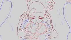 animated boku_no_hero_academia cunnilingus invisible keribem licking looping_animation momo_yaoyorozu my_hero_academia no_sound tagme tongue tongue_out tooru_hagakure video wip work_in_progress yuri