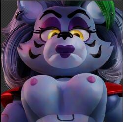 3d 3d_model blackterio blender blender_(artwork) breasts close-up close_up closeup coolioart five_nights_at_freddy's five_nights_at_freddy's:_security_breach nipples nude pathetic pathetic_(meme) pathetic_female roxanne_wolf_(coolioart) roxanne_wolf_(fnaf) solo wolf