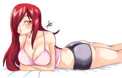 1girls big_breasts blush fat_ass female fit_female panties parasoul skullgirls sports_bra thick_thighs thighs tobyllitos