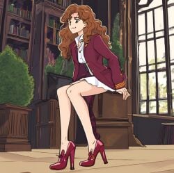 footwear heels heels_fetish hermione_granger tagme