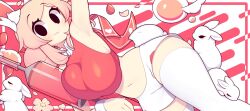 1girl bunny bunny_ears bunny_tail clothed female_only fiz fizintine large_breasts navel rabbit solo_focus tagme