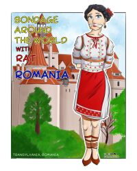 blue_eyes eastern_european european female female_focus female_only pale-skinned_female romania tagme traditional_clothes