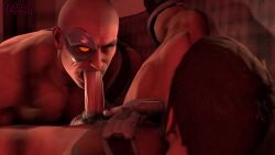 3d 3d_animation animated bald bald_man beard big_cock big_dick big_penis blowjob couch cybernetic_eye gay gay_blowjob hairy_chest hairy_male kano_(mortal_kombat) looking_at_another looking_at_partner mortal_kombat mortal_kombat_11 oral oral_sex pleasure_face selfcest sucking sucking_penis tagme tattoo tattoo_on_arm tattooed_arm tetesin video