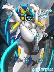 big_penis black_skin breasts futa_on_female humanoid_robot pleasure_face robot robot_girl sandy_(zenless_zone_zero) skurth66 vaginal_penetration zatrina_the_robot zenless_zone_zero